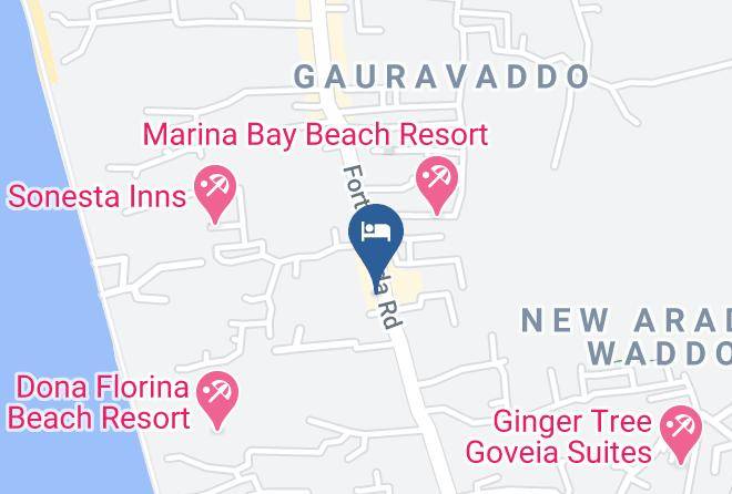 Bardez - Banyan Tree Courtyard Resort Maps