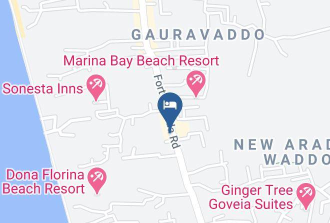 Bardez - Banyan Tree Courtyard Resort Goa Maps