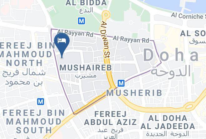 Doha - Banyan Tree Doha At La Cigale Mushaireb Maps