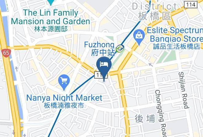 Banqiao District - Banyan Tree Motel Maps