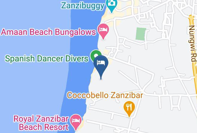 Zansibar North Central - Sandies Baobab Beach Maps
