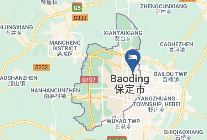 Baoding - Baoding Flower Hotel Maps