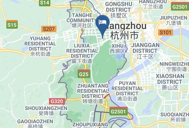 Hangzhou - Baofeng Business Hotel Maps