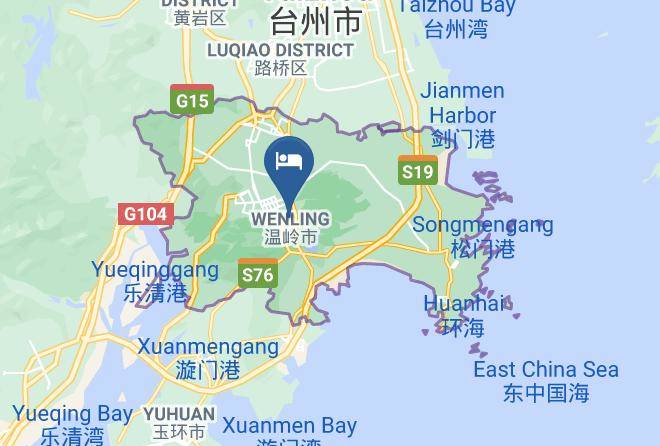 Taizhou - Baofeng Hotel Maps