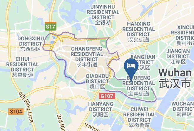 Wuhan - Baofeng Hotel Maps