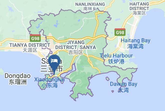Sanya - Baohong Hotel Sanya Maps