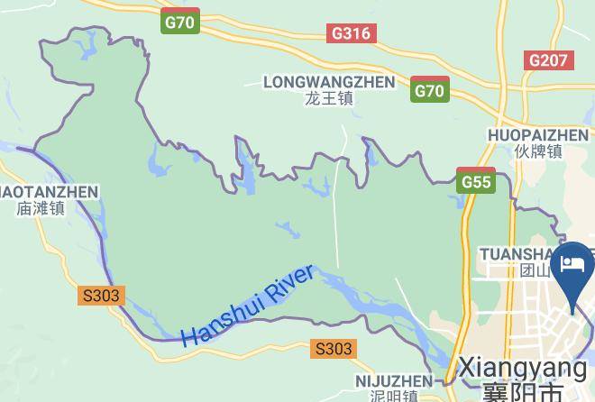 Xiangyang - Baohui Business Hotel Maps