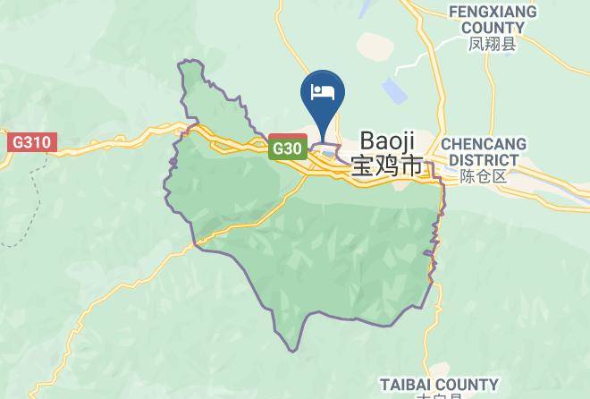 Baoji - Baoji Hotel Maps
