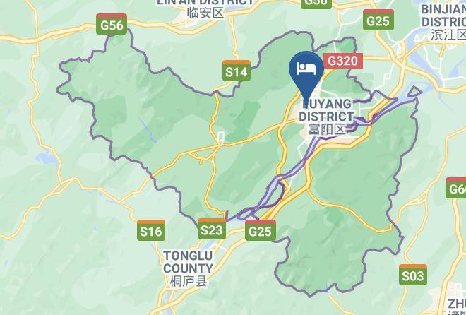 Hangzhou - Baolong Yiyue Hotel Maps