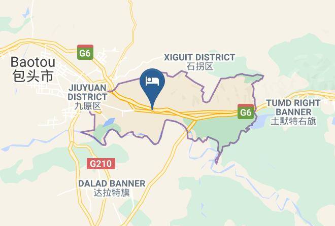 Baotou - Baolv Hotel Maps