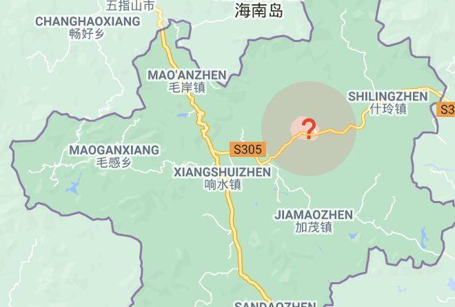 Baoting Lizu Miaozu Aut County - Baoting Qixianling Hot Spring Resort Maps