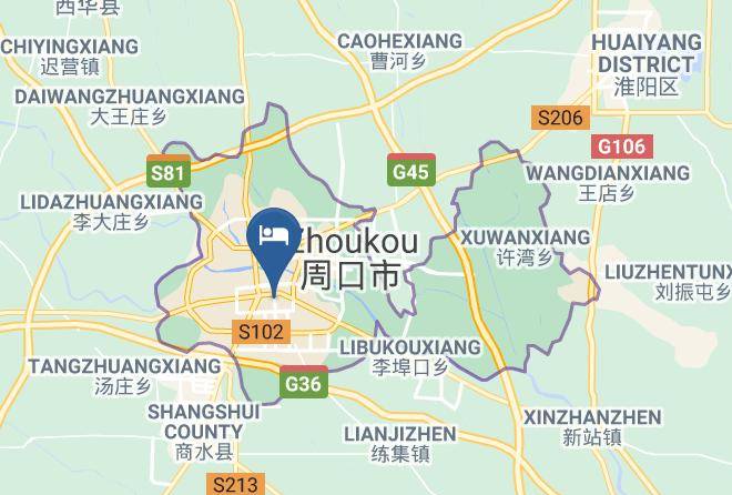 Zhoukou - Baoying Express Hotel Maps