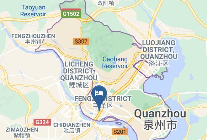 Quanzhou - Baoyuan Hotel Quanzhou Maps