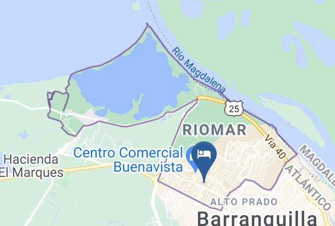 Barranquilla - Baq Suite Empresarial Maps