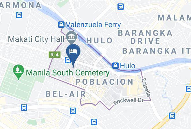 Metro Manila - Baqacionista Travelers Condo Kb Maps
