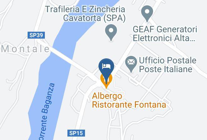 Parma - Bar Albergo Ristorante Mantovani Maps