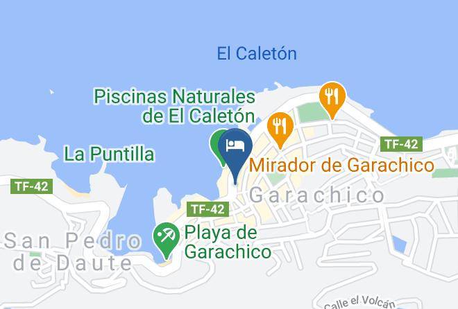 Santa Cruz De Tenerife - Bar Cafeteria Isla Baja Maps