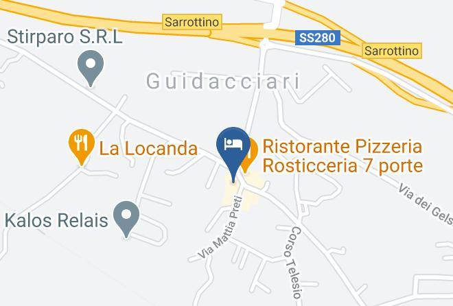 Catanzaro - Bar Caffe Melina Maps