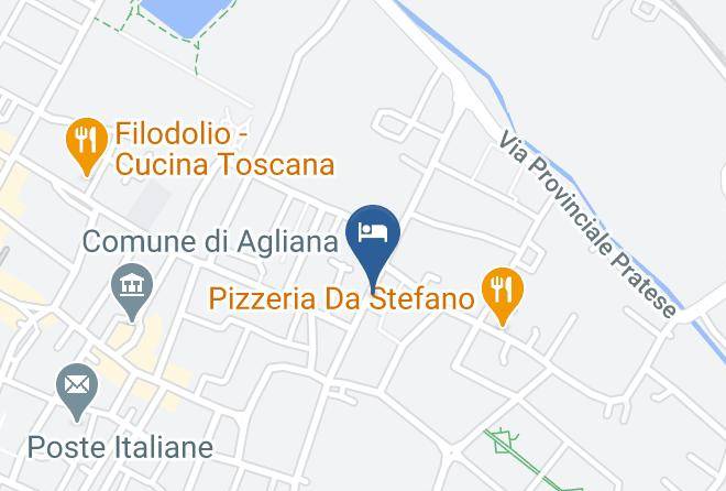 Pistoia - Bar Denis Maps