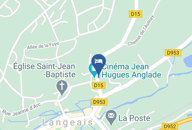 Indre Et Loire - Bar Du Marche Hotel Restaurant Bar Maps