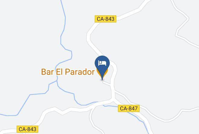 San Vicente De La Barquera - Bar El Parador Maps