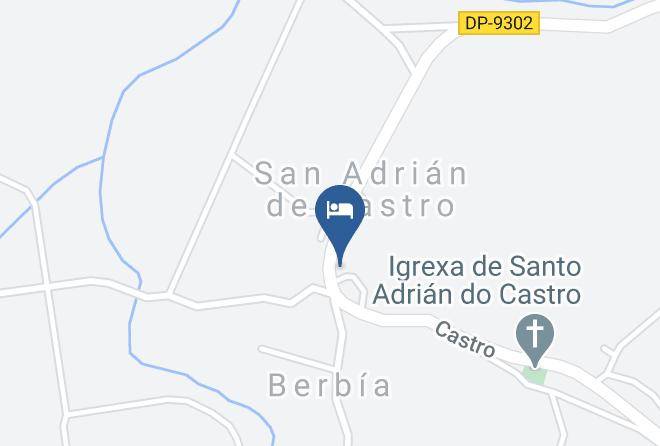Coruna - Bar Hospedaje Tabares Maps