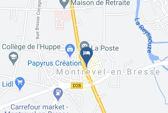 Bar Hotel Du Centre Map