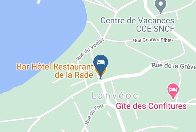 Finistere - Bar Hotel Restaurant De La Rade Maps