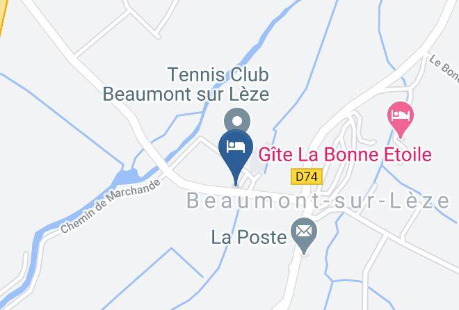 Haute Garonne - Bar Hotel Restaurant Le Sporting Maps