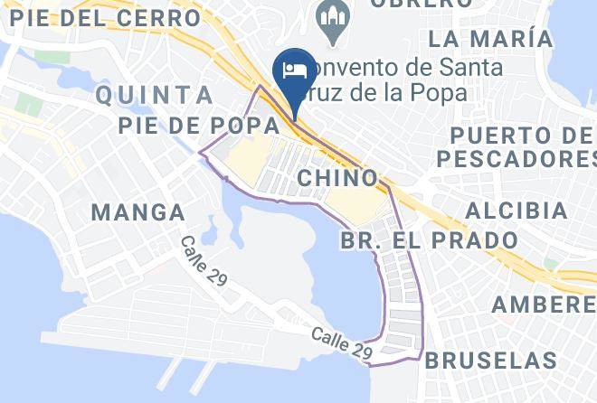 Cartagena De Indias - Bar La Milonga Avenida Maps
