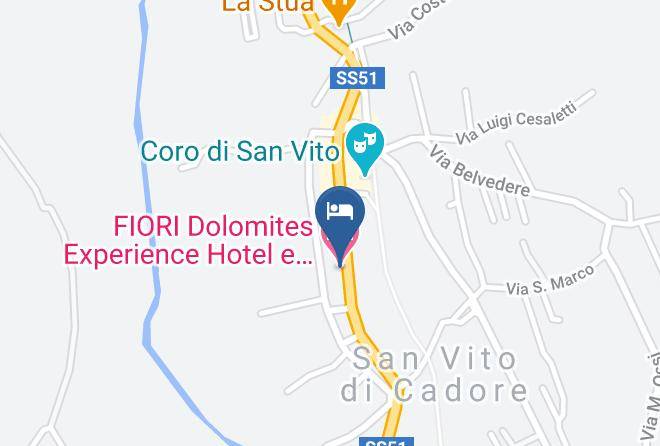 Belluno - Fiori Dolomites Experience Hotel E Fiori Pasticceria Maps