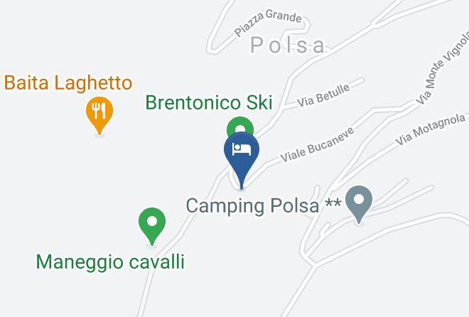 Trento - Bar Pizzeria Etrusca Maps