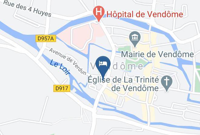 Loir Et Cher - Bar Restaurant Le Saint Georges Maps
