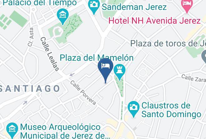 Cadiz - Hotel Restaurante Carlos V Maps
