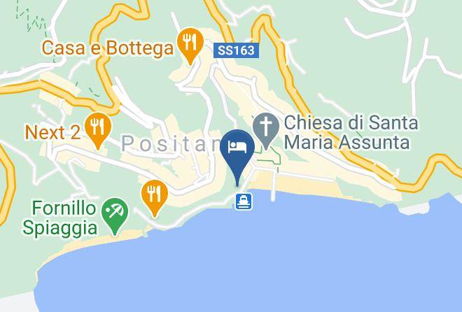 Salerno - Bar Ristorante Hotel Covo Dei Saraceni Positano Maps