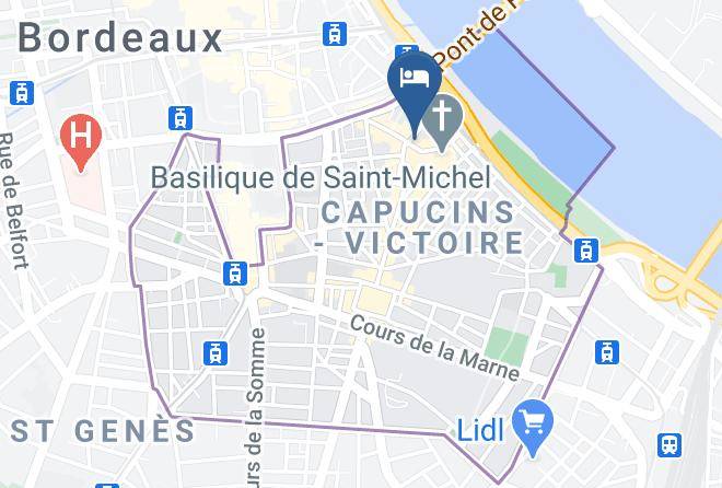Gironde - Bar Saint Michel Maps