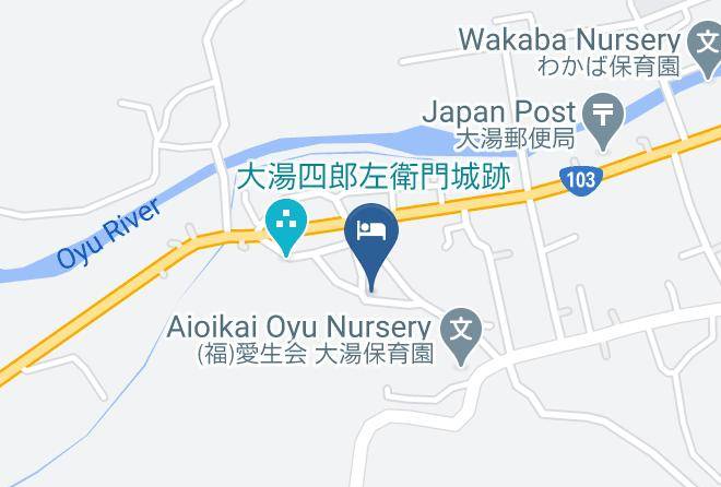 Kazuno City - Bar & Stay Yuzaka Maps