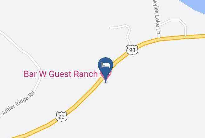 Flathead - Bar W Guest Ranch Maps