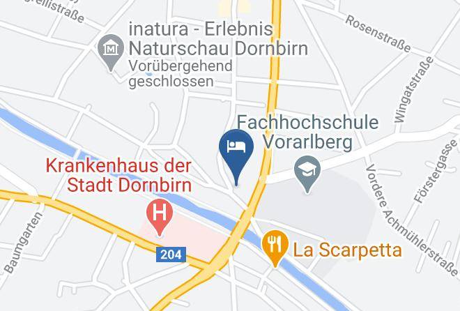Dornbirn - Bar10zimmer Maps