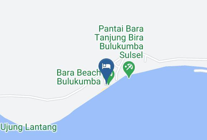 Bulukumba Regency - Bara Beach Bungalows & Restaurant Maps
