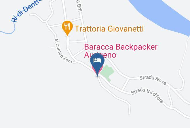 Vallemaggia - Baracca Backpacker Aurigeno Maps