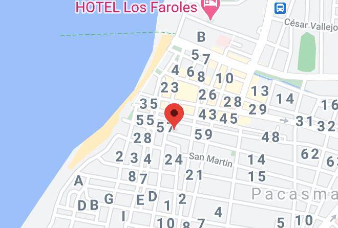 Pacasmayo - Barack Hospedaje Maps