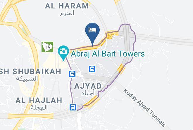 Barakkah Mawaddah Makkah Map