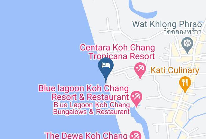 Amphoe Ko Chang - Barali Beach Resort Koh Chang Maps