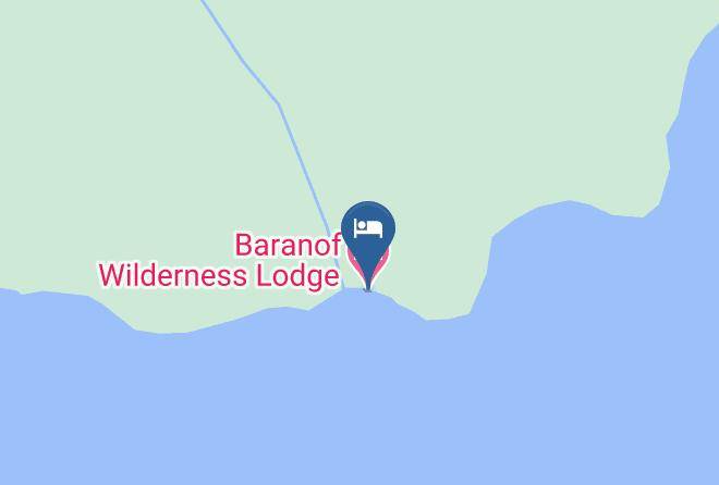 Sitka Borough - Baranof Wilderness Lodge Maps