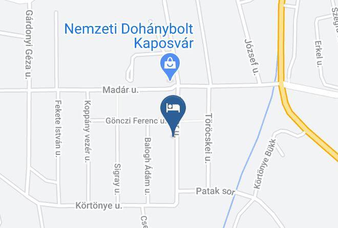 Kaposvar - Barany Fogado Kft Maps