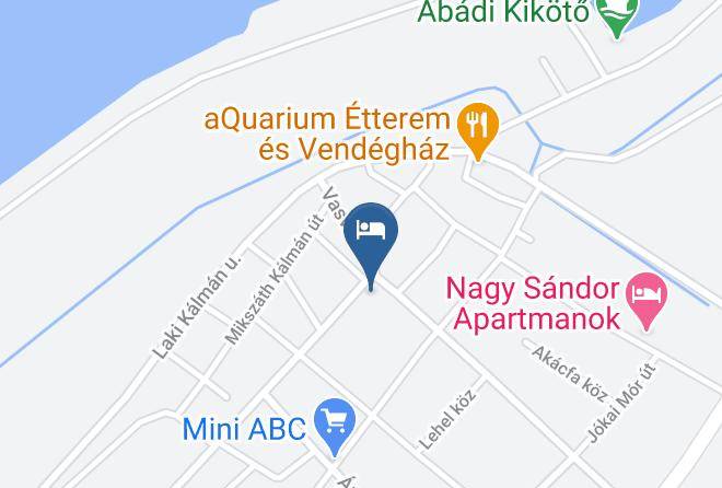 Baratka Vendeghaz Map