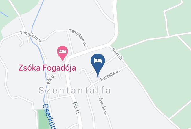 Szentantalfa - Baratkozo Vendeghaz Maps