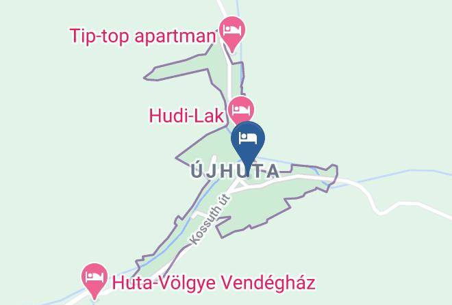 Haromhuta - Baratok Panzio Maps