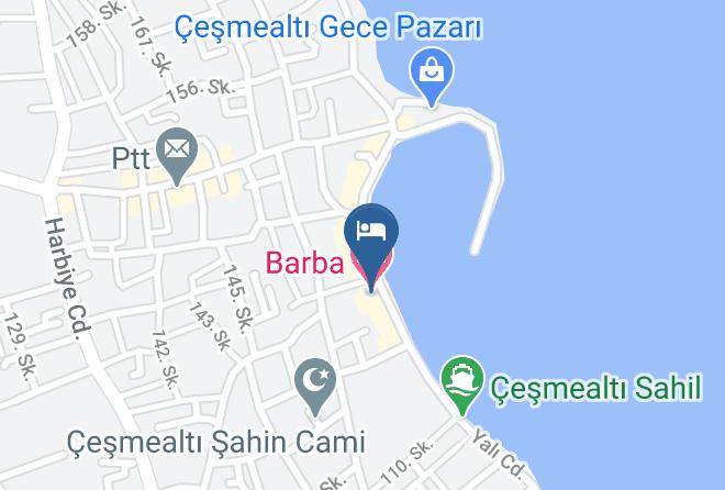 Urla - Barba Hotel Maps